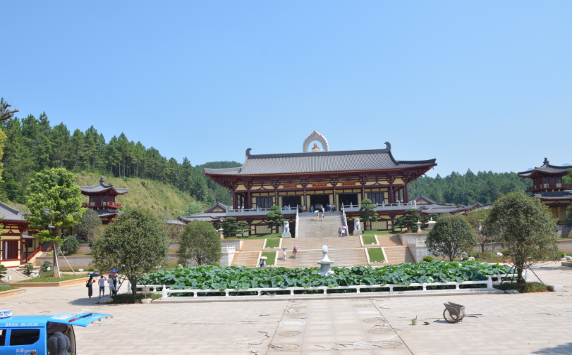 江西省著名风景区庐山风景区东南九叠谷